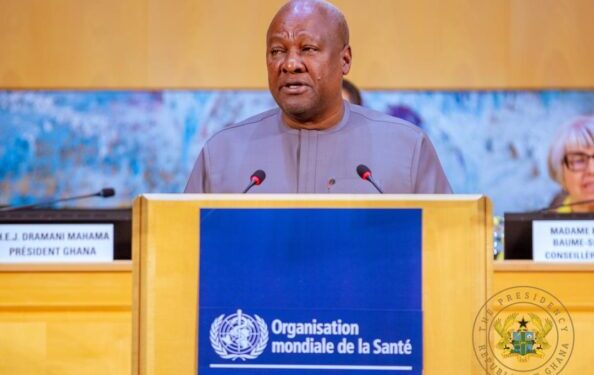 Mahama Delivers Keynote Address at 79th World Health Assembly in Geneva